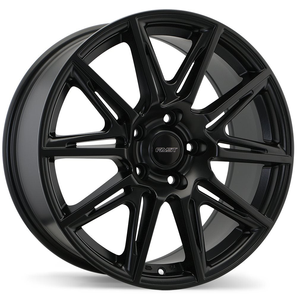 Fast Wheels Switch 17x7.5 5x114.3mm +45 72.6 Satin Black
