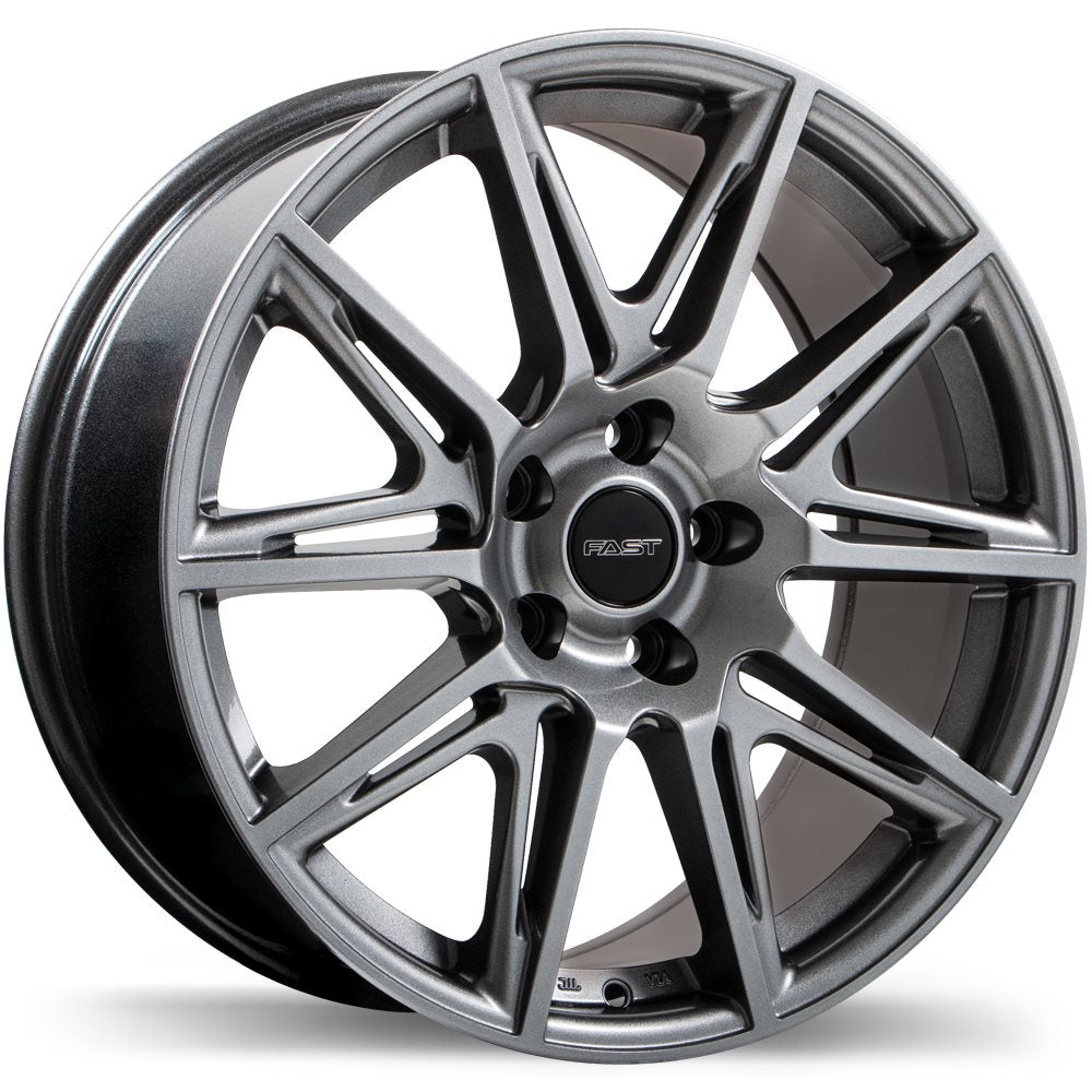 Fast Wheels Switch 18x8.0 5x108mm +45 63.4 Titanium