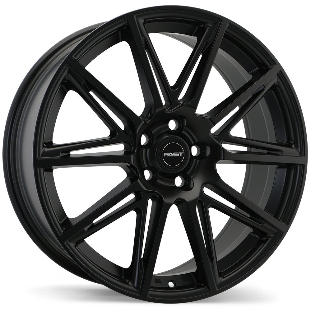 Fast Wheels Switch 19x8.0 5x114.3mm +35 66.1 Satin Black