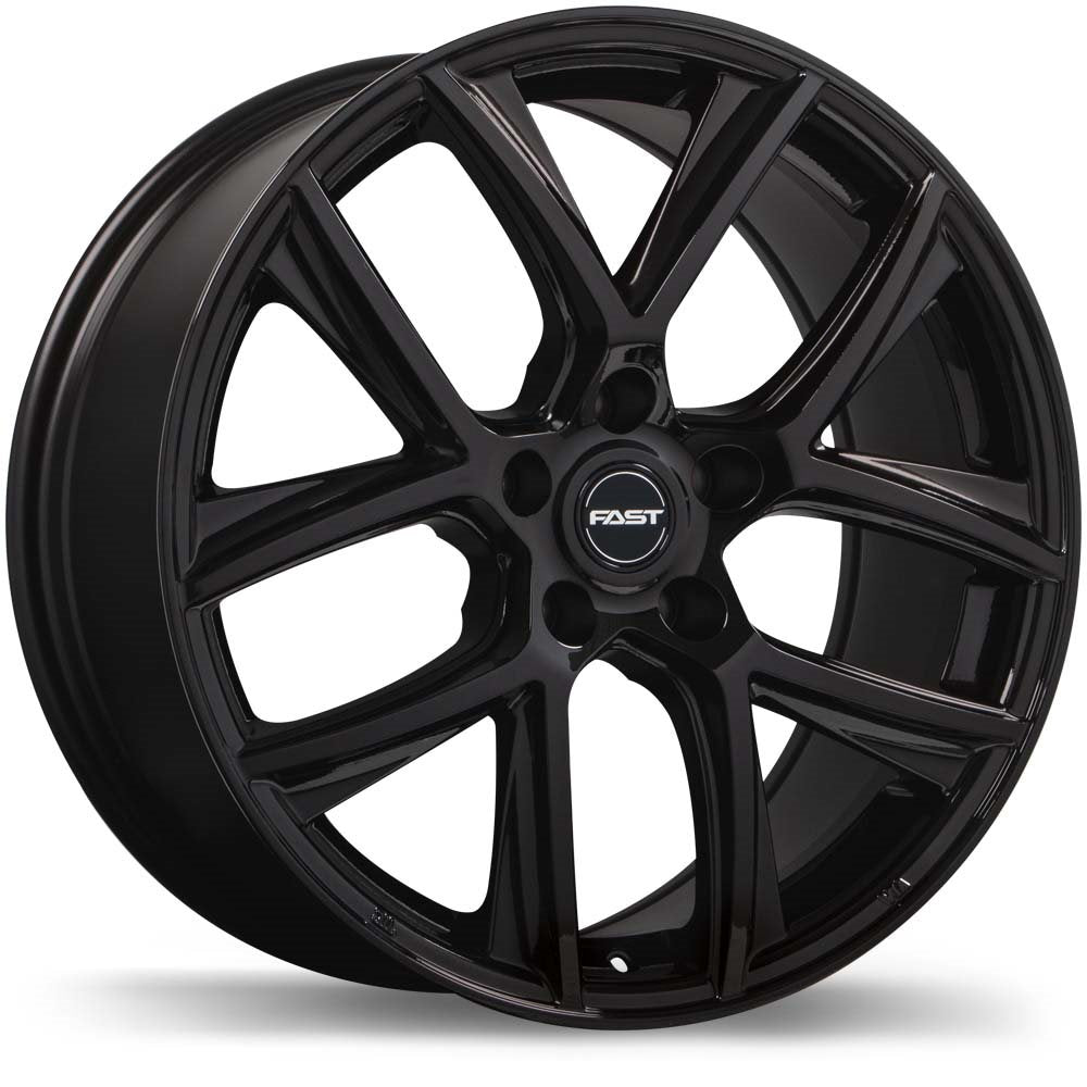 Fast Wheels Tactic 17x7.5 5x114.3mm +45 66.1 Gloss Black