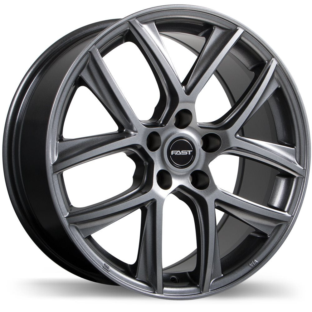 Fast Wheels Tactic 18x8.0 5x114.3mm +45 66.1 Titanium