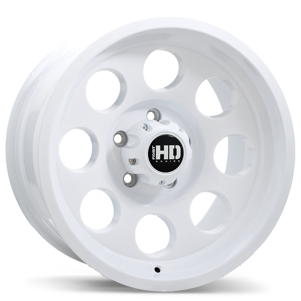 Fast HD Detour 17x9.0 5x127 0 87.1 Gloss White