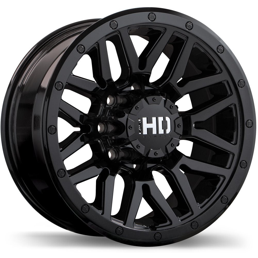 FAST HD SERIES MENACE 18X9.0 8X165.1MM +15 121.1 GLOSS BLACK - TheWheelShop.ca