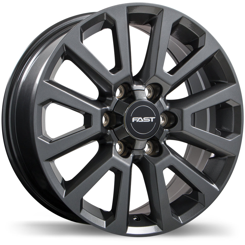 Fast Wheels Storm Ii 20x8.5 6x139.7 +35 95.1 Gloss Gunmetal