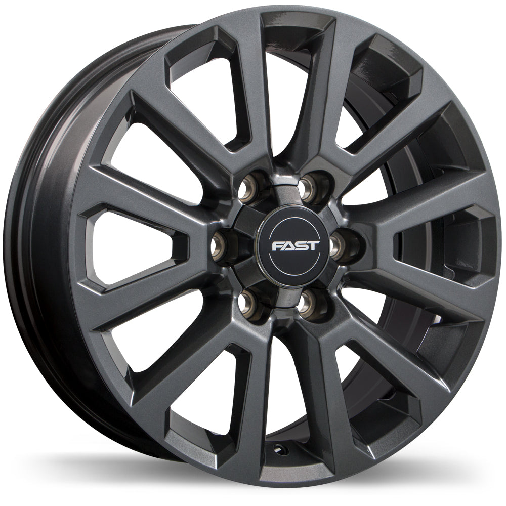 Fast Wheels Storm Ii 18x7.5 6x139.7mm +30 78 Gloss Gunmetal