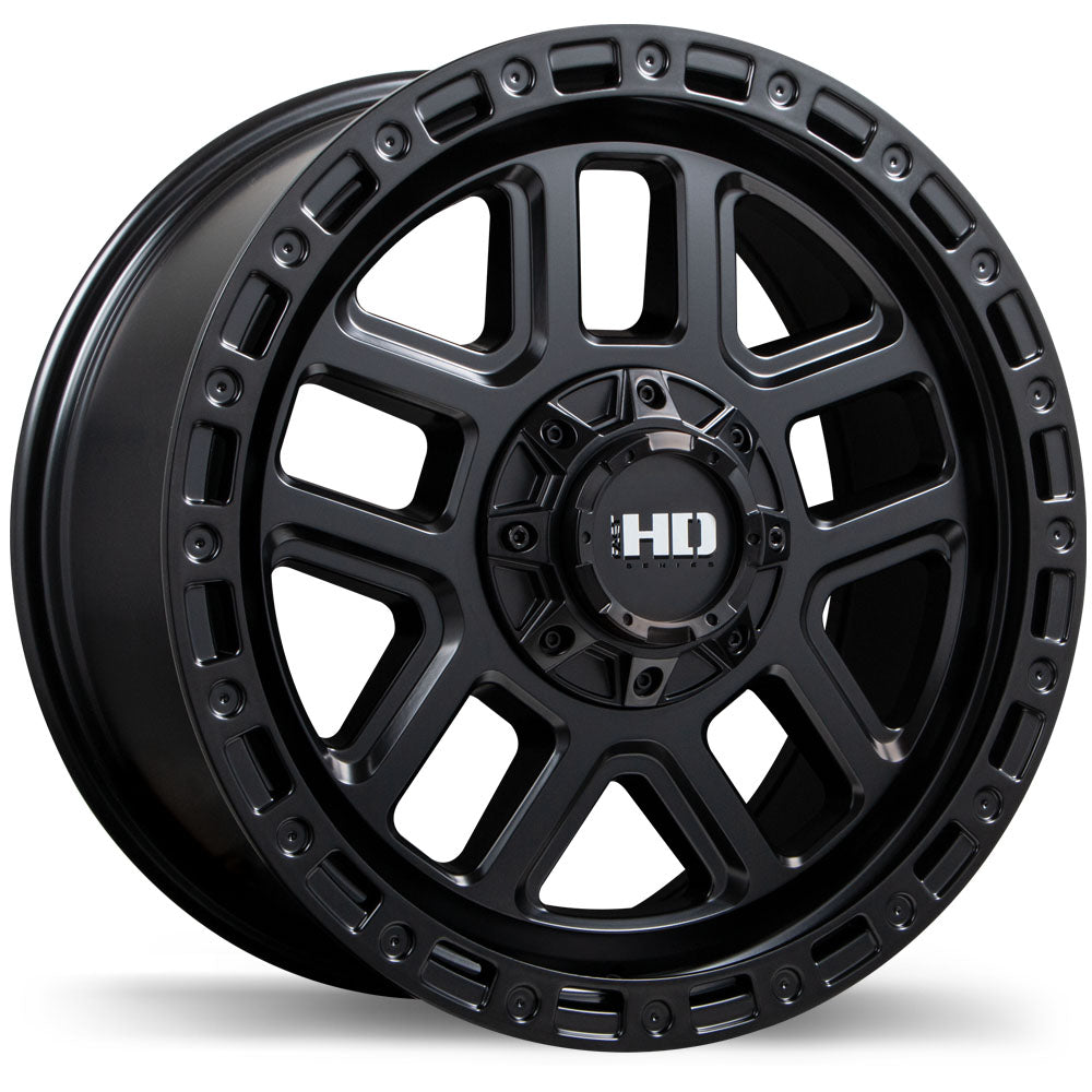 FAST HD SUMMIT 17X8.0 6X135 / 139.7MM +25 93.1 SATIN BLACK