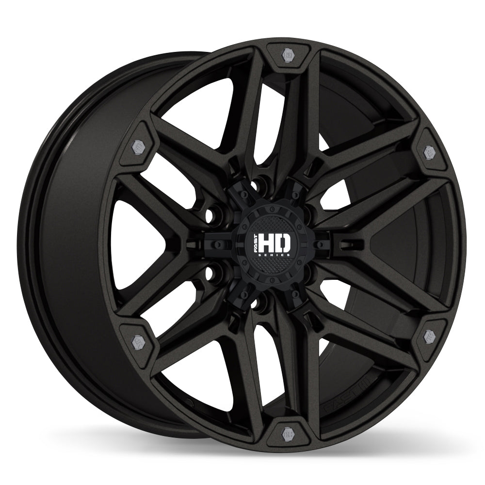 FAST HD RECON 18X9.0 6X135MM +25 87.1 SATIN BLACK ANTHRACITE