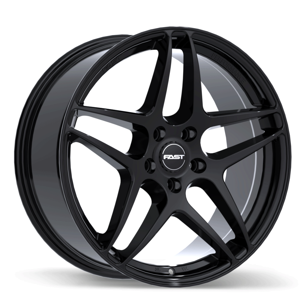 Fast Wheels Boost 18x9.0 5x100 30 72.6 Gloss Black