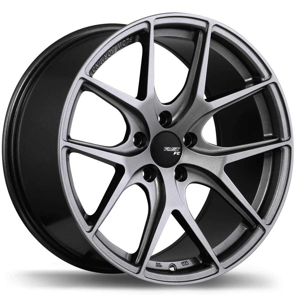 Fast Wheels Fc04 19x8.5 5x112mm +35 72.6 Titanium
