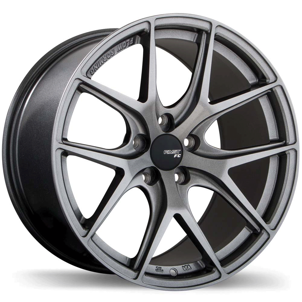 Fast Wheels Fc04 19x9.5 5x112 +35 72.6 Titanium