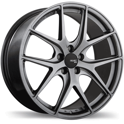 Fast Wheels Fc04 20x8.5 5x120mm +35 74.1 Titanium