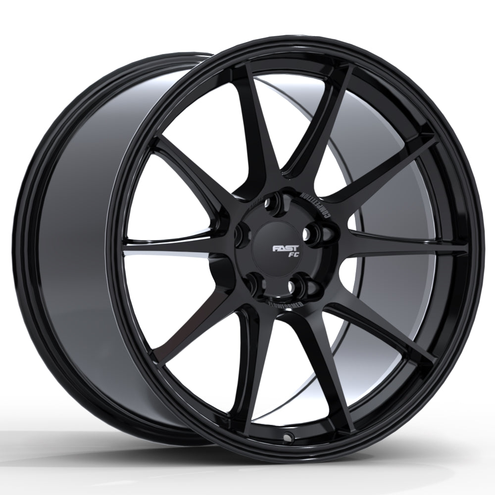 Fast Wheels FC08 18x9.5 5x120mm +38 72.6 Gloss Black