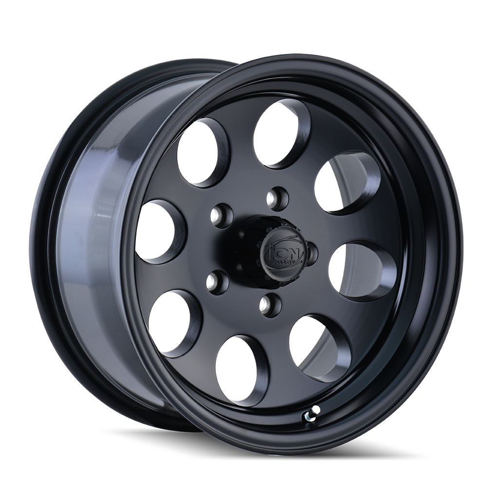 ION TYPE 171 16x8 5x114.3  -5 83.82 MATTE BLACK - TheWheelShop.ca