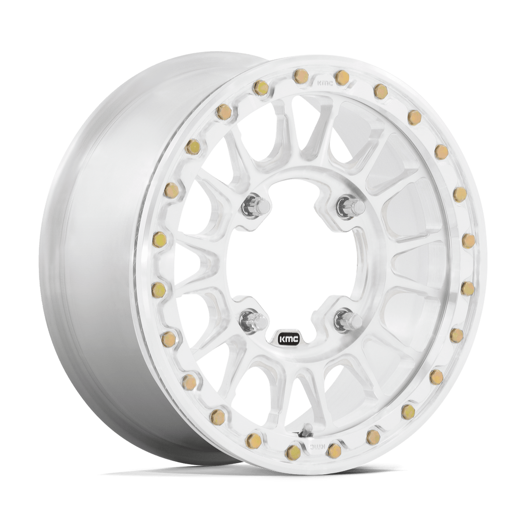 KMC Powersports Ks436 Impact Forged Beadlock 15x6 6x139.7 38 100.3 Raw Machined Forged