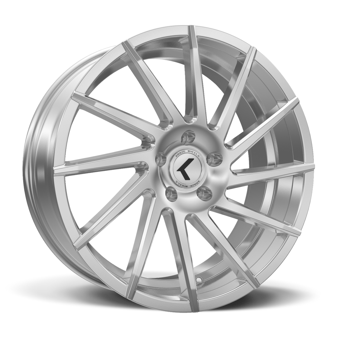 KRAZE SPINNER KR181 22x8.5 5x112  40 66.6 CHROME - TheWheelShop.ca