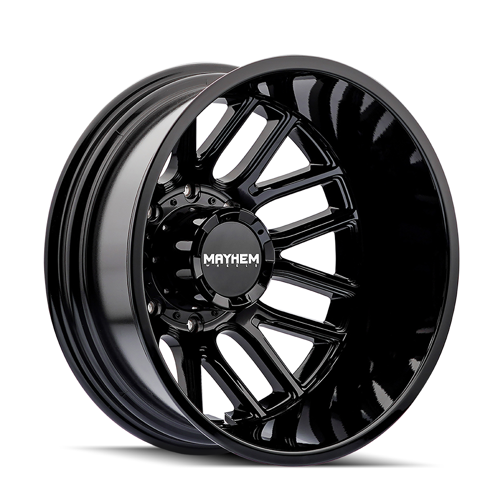 Mayhem Cogent Dually 8107D 20x8.25 8x200 -192 142 Gloss Black