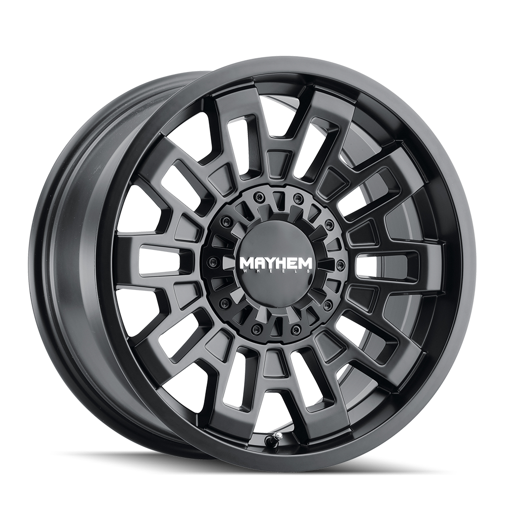 Mayhem Cortex 8113 20x10 6x135 6x139.7 -19 106 Matte Black