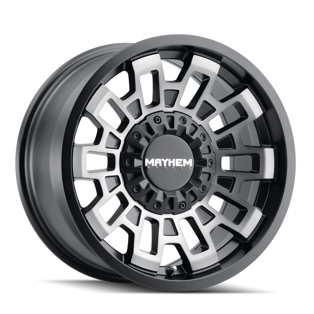 Mayhem Cortex 8113 20x10 6x135 6x139.7 -19 106 Matte Black Machined