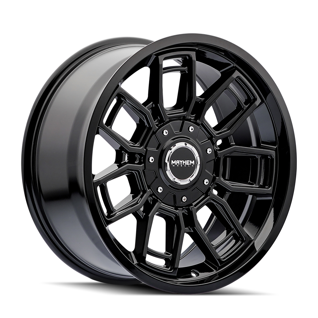Mayhem Ordinance 8118 20x9 5x127 5x139.7 0 87.1 Gloss Black