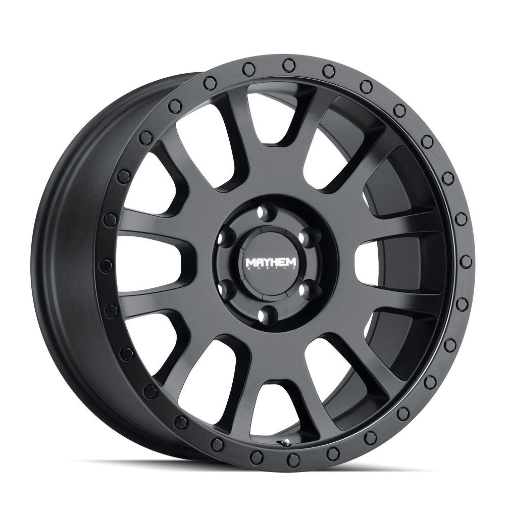 MAYHEM SCOUT 8302 20x9 6x135  18 87.1 MATTE BLACK - TheWheelShop.ca