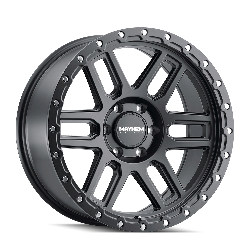 Mayhem Delta 8304 20x9 5x127 -12 78.1 Matte Black