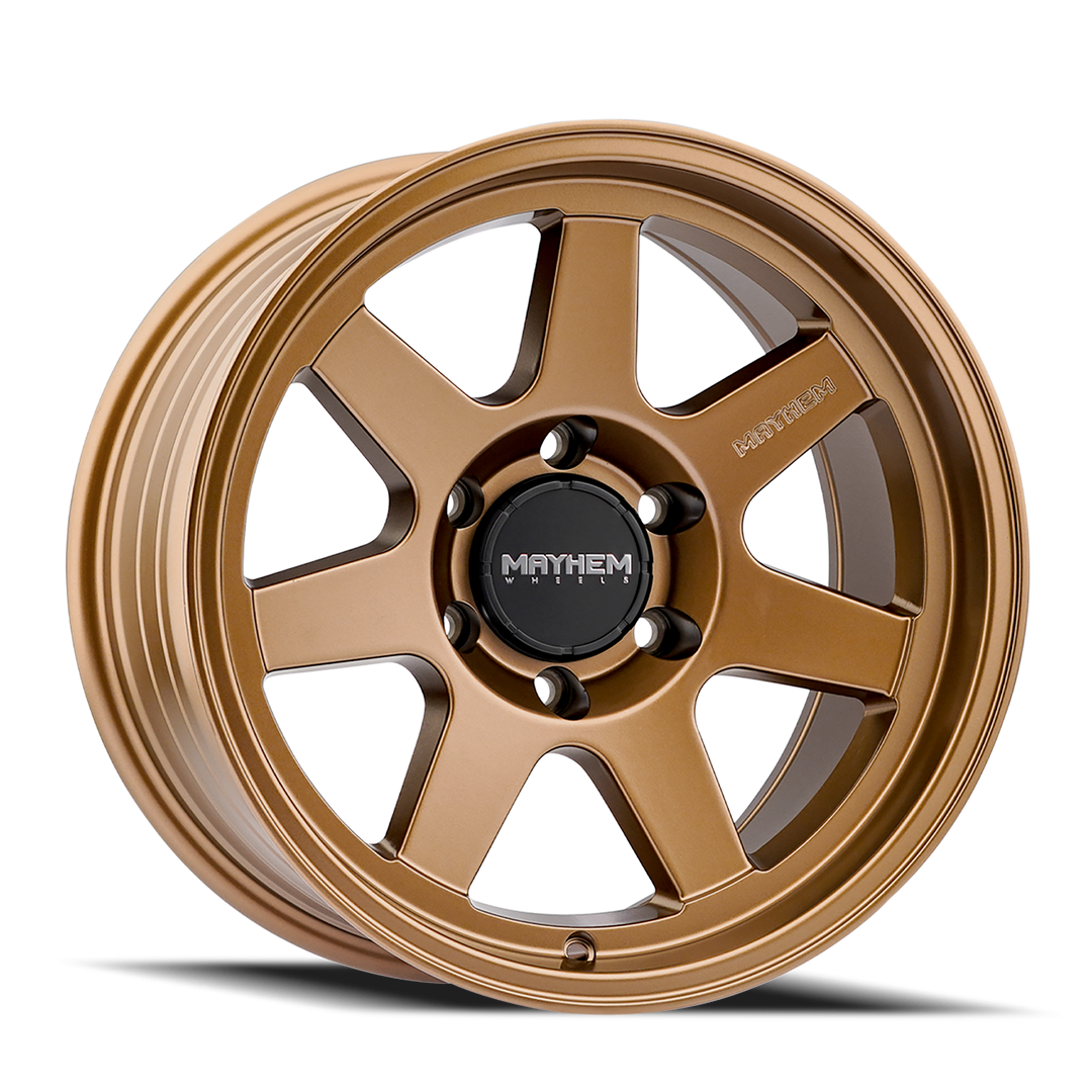 Mayhem Convoy 8307 17x9 5x127 -6 78.1 Satin Bronze