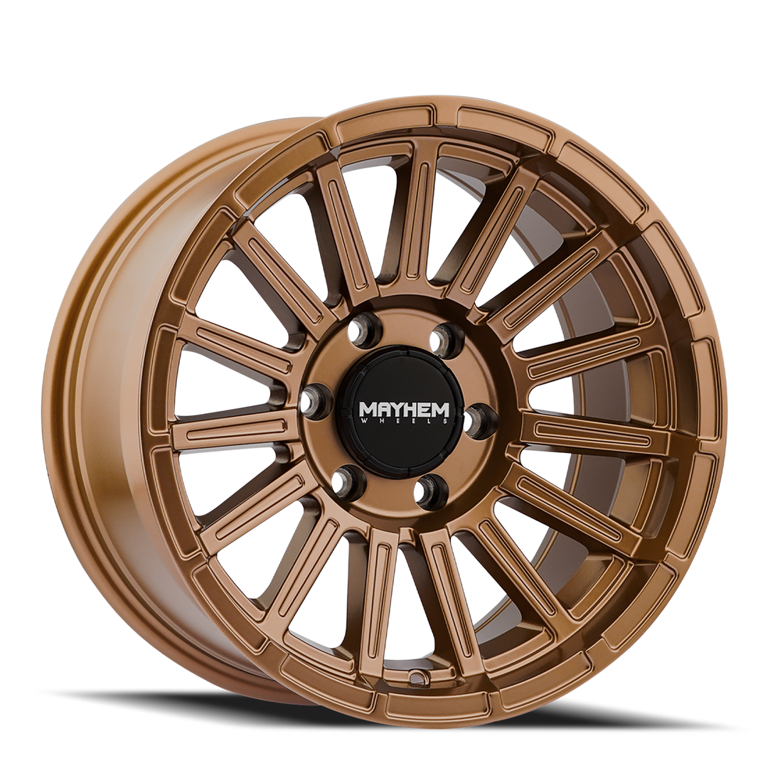 Mayhem Granite 8309 17x9 5x127 0 78.1 Satin Bronze