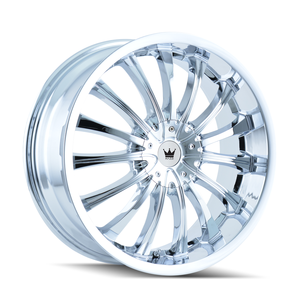 MAZZI HYPE 351 18x7.5 5x105 5x115 40 72.62 CHROME - TheWheelShop.ca
