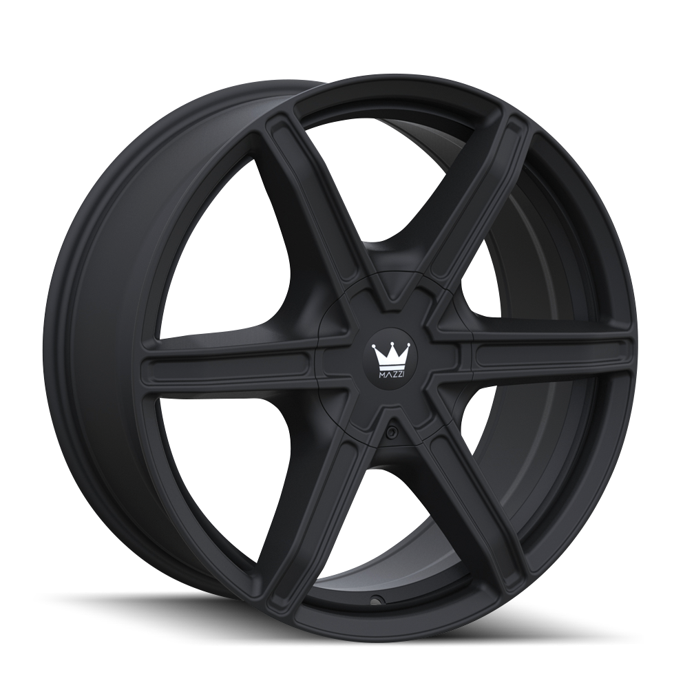 MAZZI STILTS 371 22x9.5 6x135 6x139.7 30 106 MATTE BLACK - TheWheelShop.ca