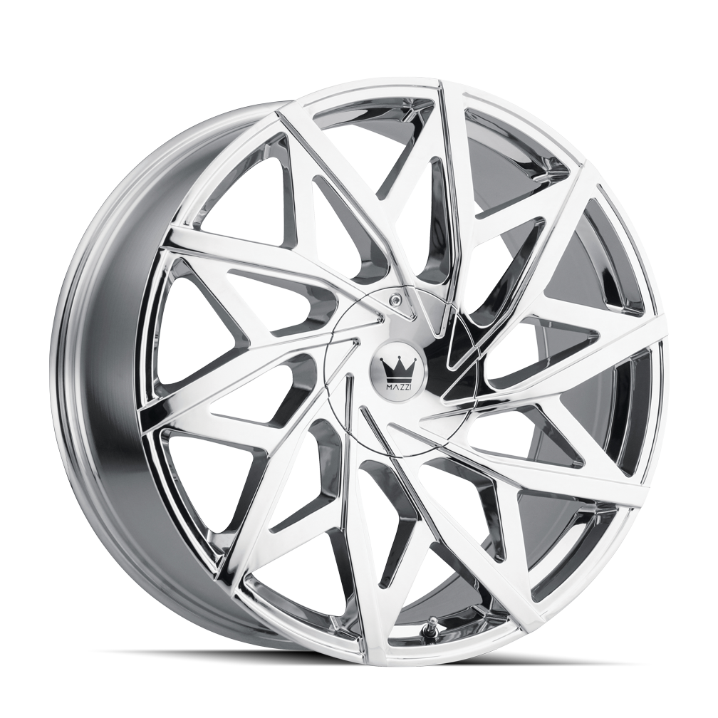 MAZZI BIG EASY 372 18x8 5x108 5x114.3 35 72.6 CHROME - TheWheelShop.ca
