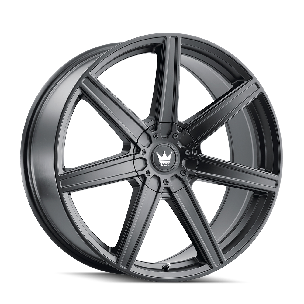 Mazzi Laguna 376 22x9.5 5x115 5x120 18 74.1 Matte Black