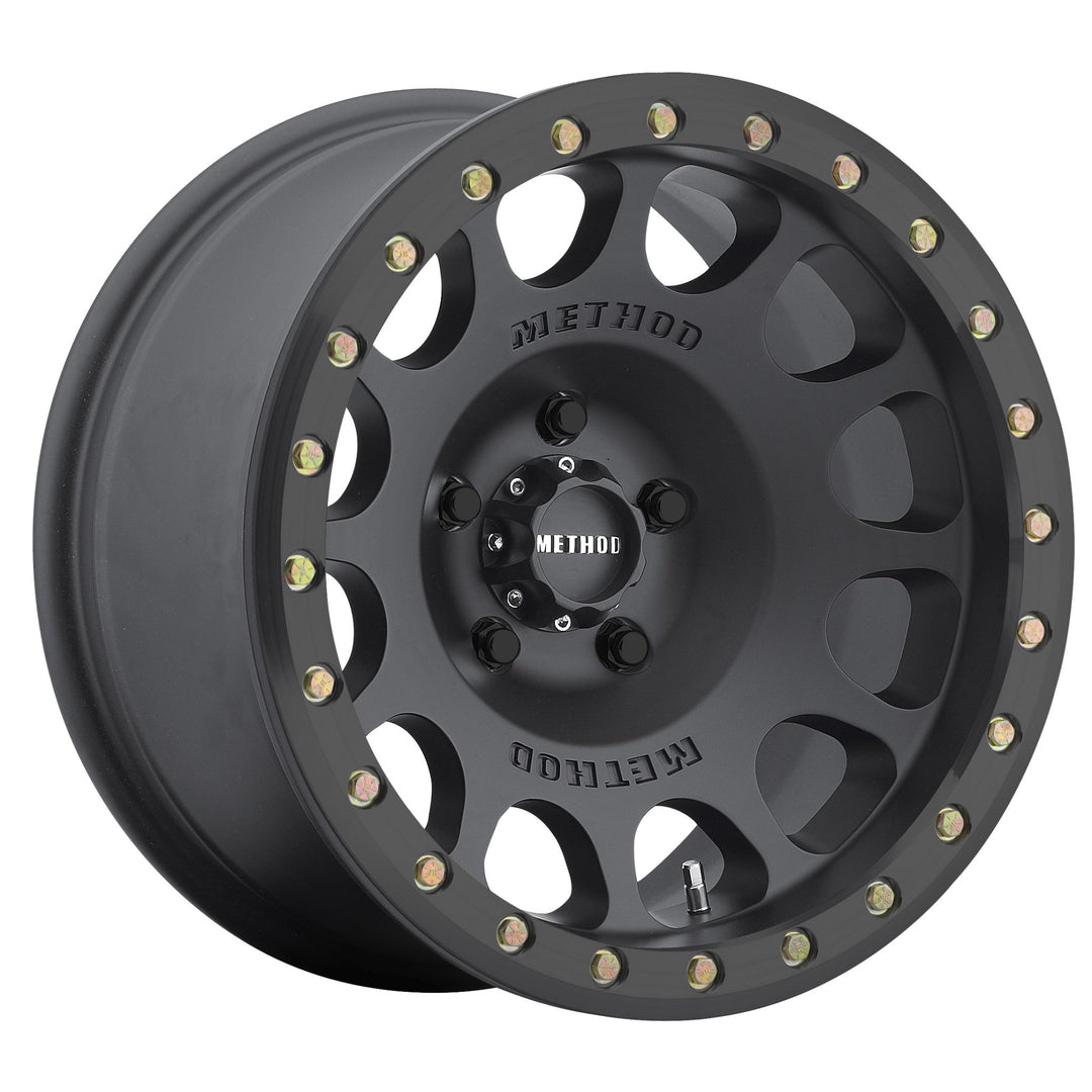 METHOD RACE WHEELS MR105 BEADLOCK 17X9 5X114.3 ET-38 83CB MATTE BLACK