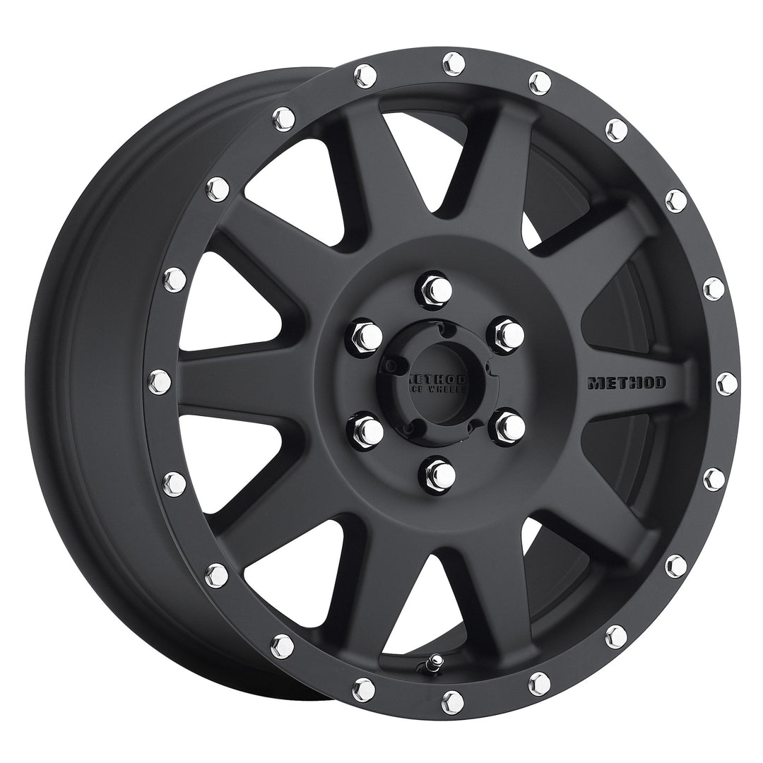 METHOD RACE WHEELS MR301 THE STANDARD 17X7.5 6X130 ET50 84.1CB MATTE BLACK