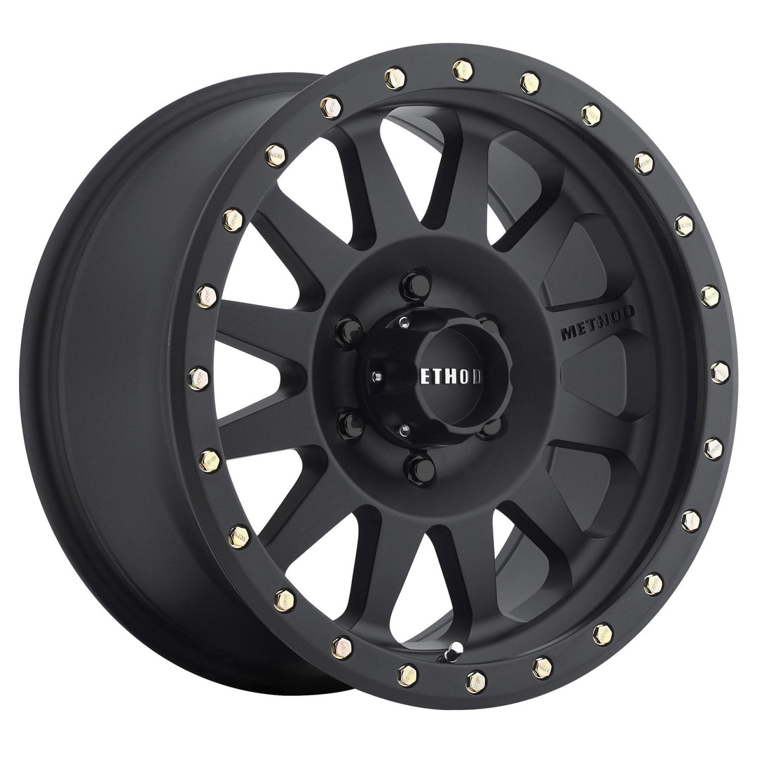 METHOD RACE WHEELS MR304 DOUBLE STANDARD 20X10 6X139.7 ET-18 108CB MATTE BLACK
