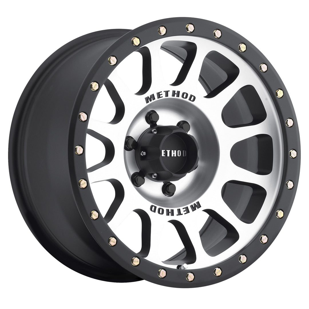 METHOD RACE WHEELS MR305 NV 17X8.5 6X139.7 ET0 108CB MACHINED/BLACK STREET LOC