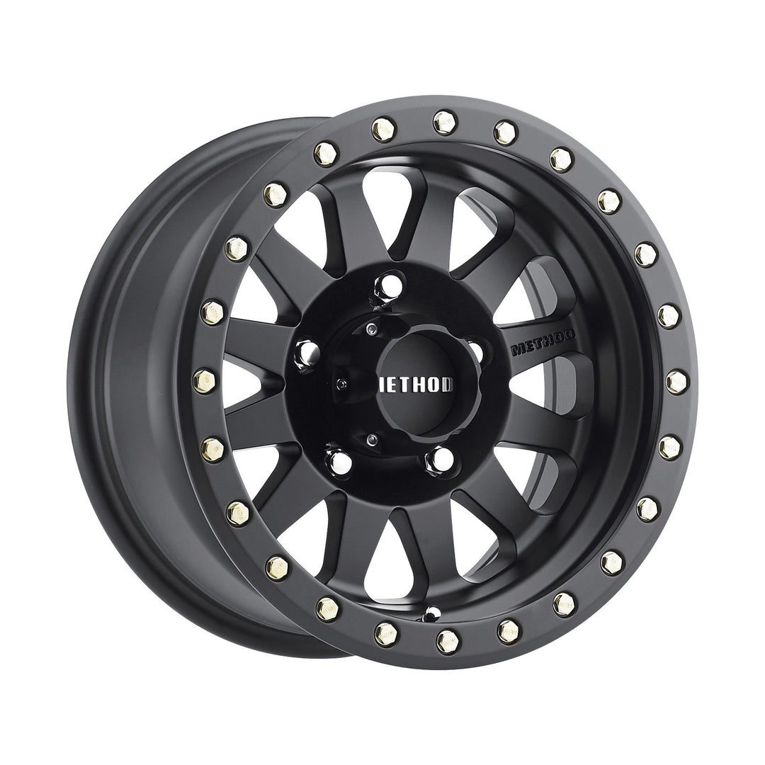 METHOD RACE WHEELS MR304 DOUBLE STANDARD 15X8 5X114.3 ET-24 83CB MATTE BLACK