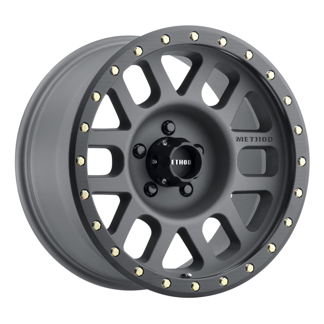 METHOD RACE WHEELS MR309 GRID 17X8.5 5X127 ET0 94CB TITANIUM/BLACK STREET LOC