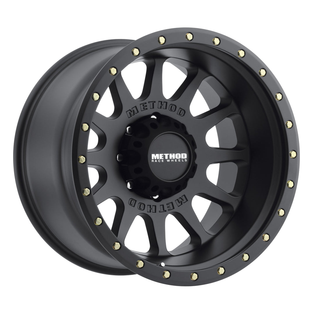 METHOD RACE WHEELS MR605 NV 20X9 8X165.1 ET-12 121.3CB MATTE BLACK