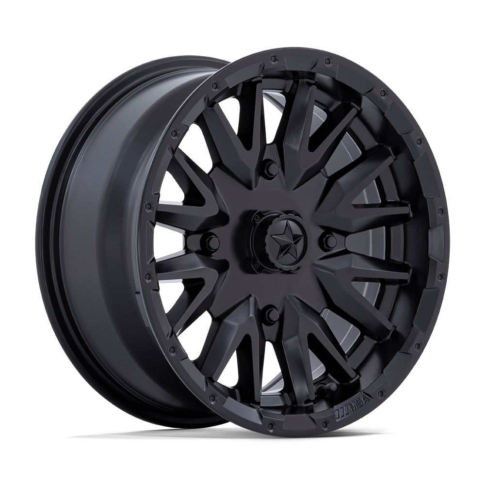 MSA Offroad Wheels M49 Creed 16x7 4x137 10 96 Matte Black