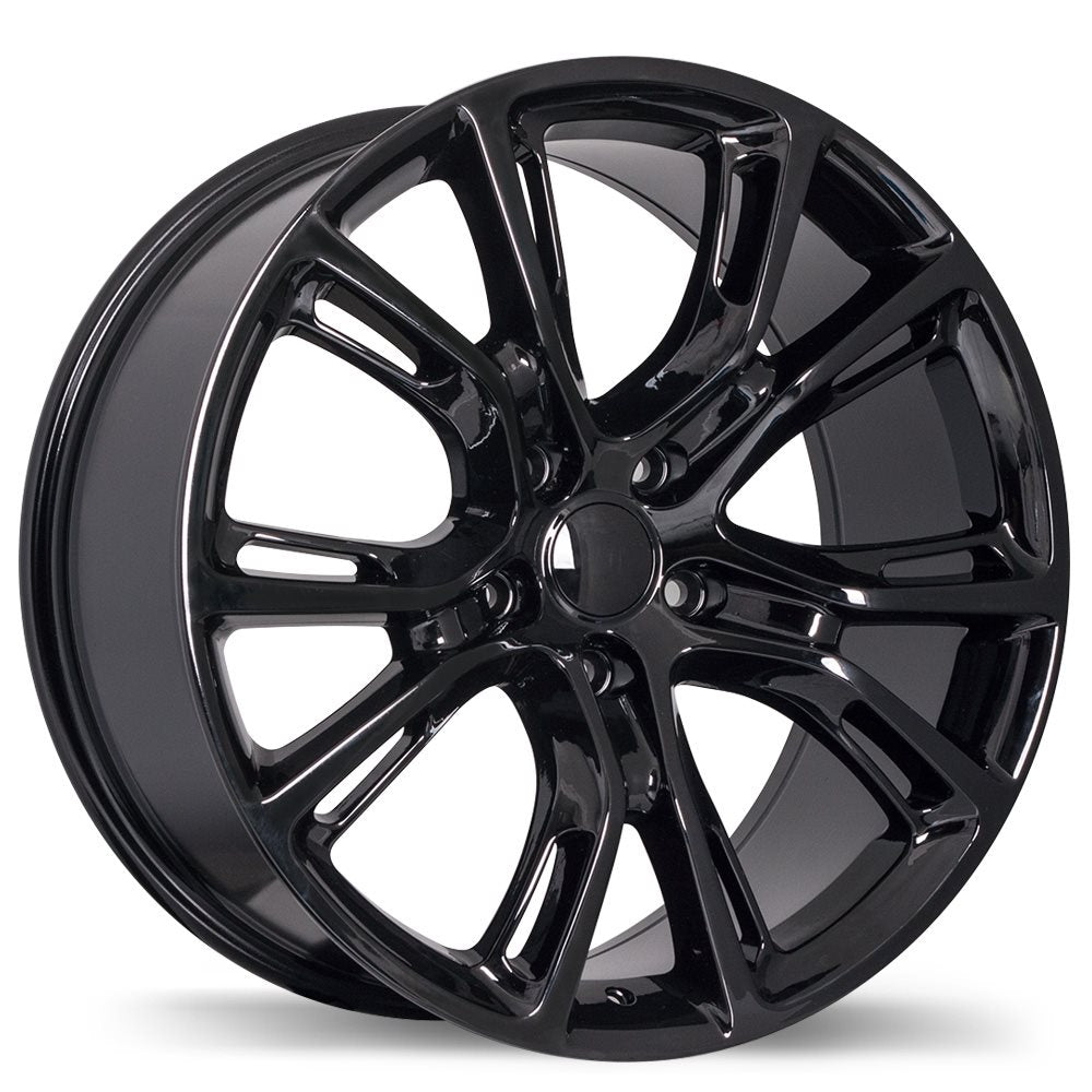 REPLIKA R148B 18X8.0 5X127MM +34 71.5 GLOSS BLACK - TheWheelShop.ca