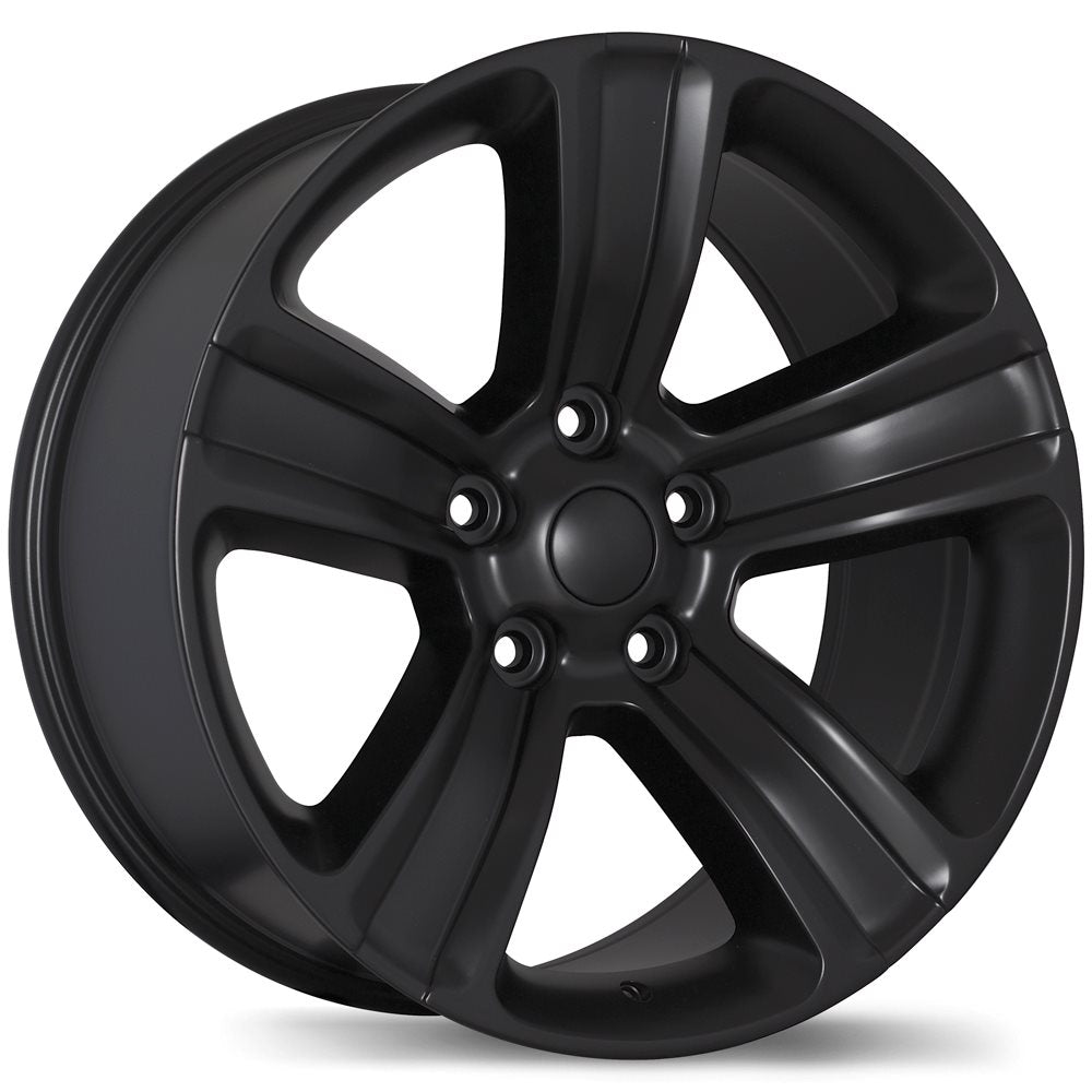REPLIKA R177A 17X8.0 5X139.7MM +10 77.8 MATTE BLACK - TheWheelShop.ca