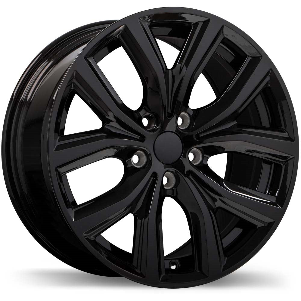 REPLIKA R194 18X8.0 5X112MM +47 66.6 GLOSS BLACK - TheWheelShop.ca