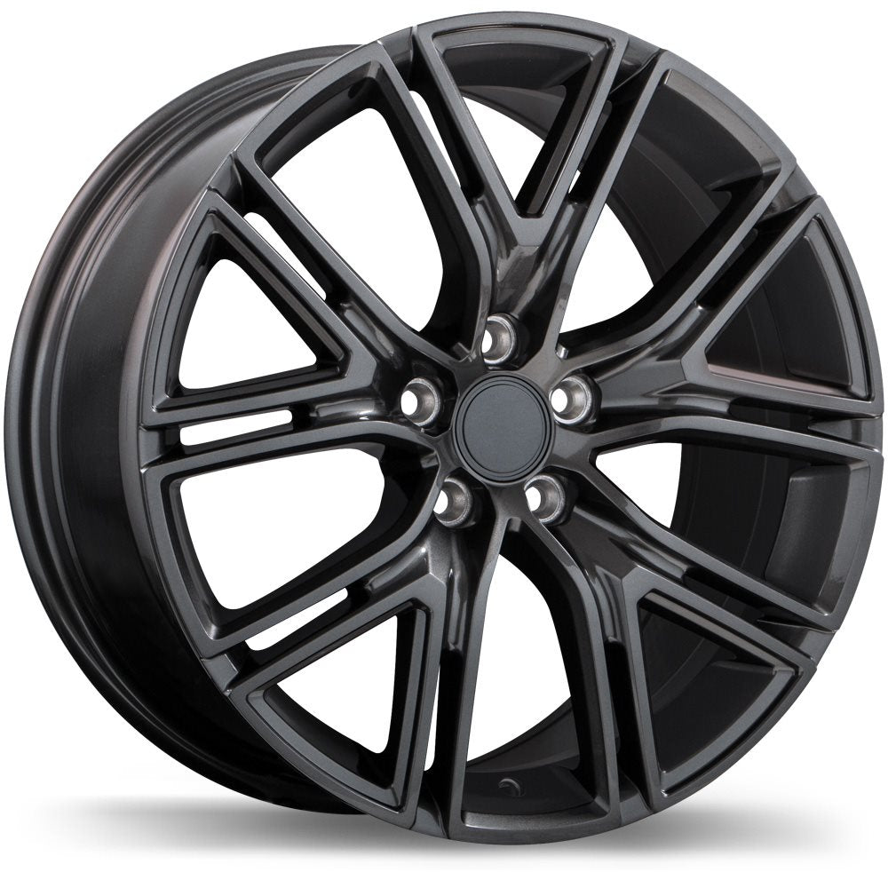 REPLIKA R222 18X8.0 5X108MM +50 67.1 GLOSS GUNMETAL - TheWheelShop.ca