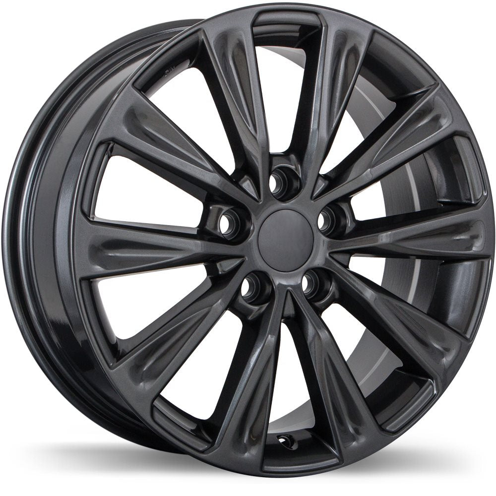REPLIKA R223 17X7.0 5X114.3MM +39 60.1 GLOSS GUNMETAL - TheWheelShop.ca