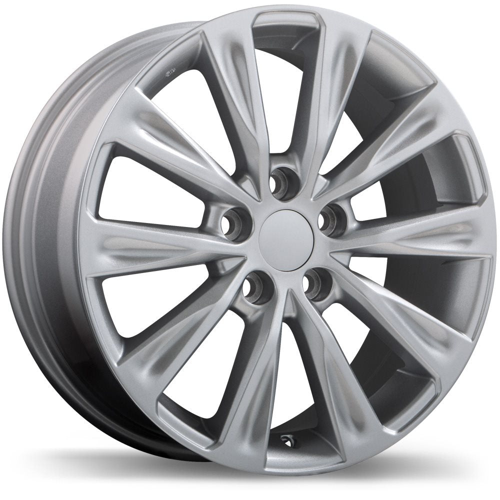 REPLIKA R223 17X7.0 5X114.3MM +39 60.1 METALLIC SILVER - TheWheelShop.ca