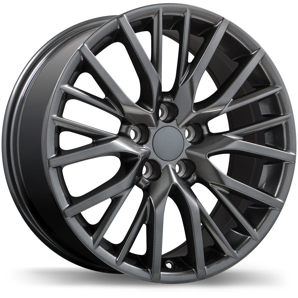 REPLIKA R224 18X8.0 5X114.3MM +30 60.1 GLOSS GUNMETAL - TheWheelShop.ca