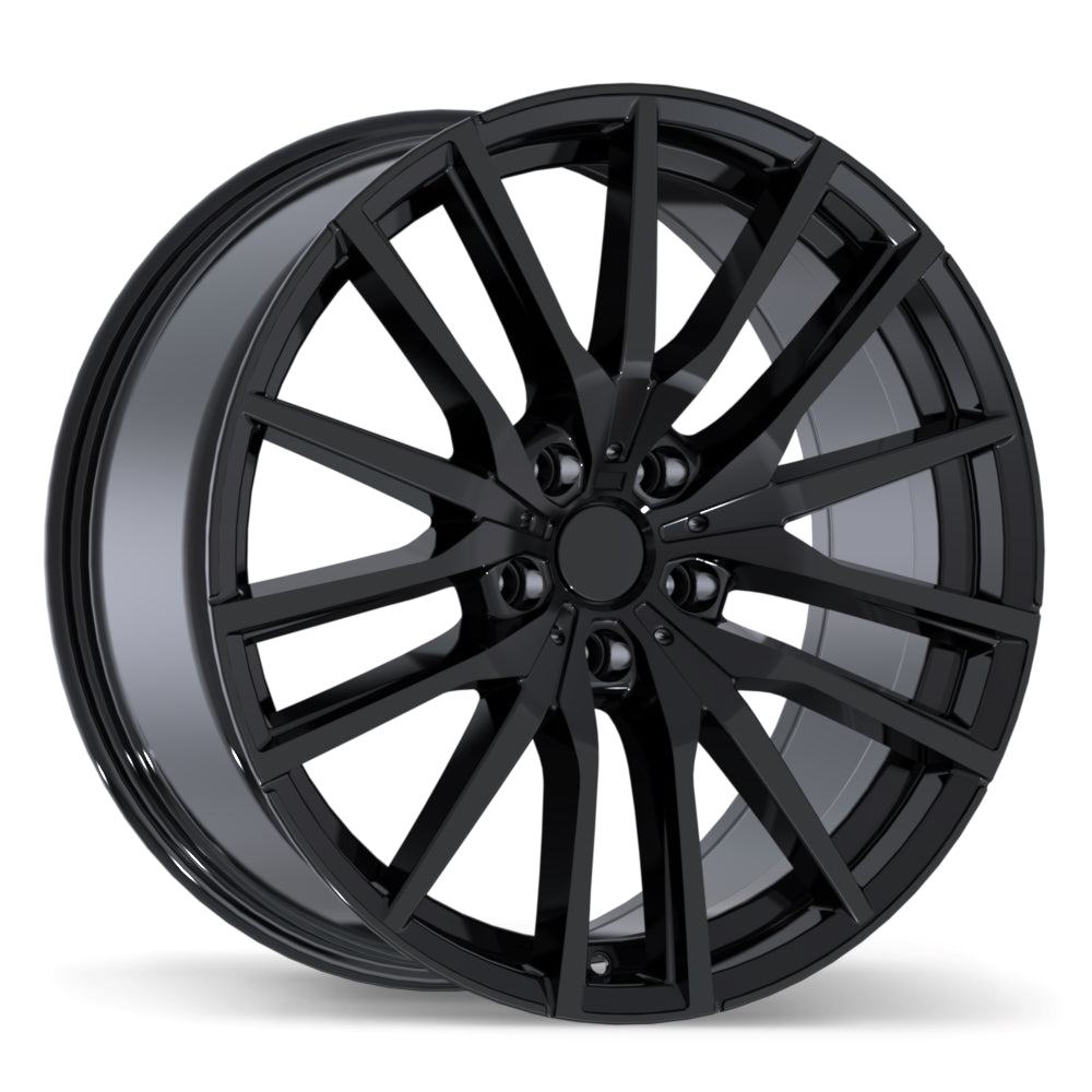 Replika R233 20x9.0 5x112 +35 66.6 Gloss Black – The Wheel Shop CA INC