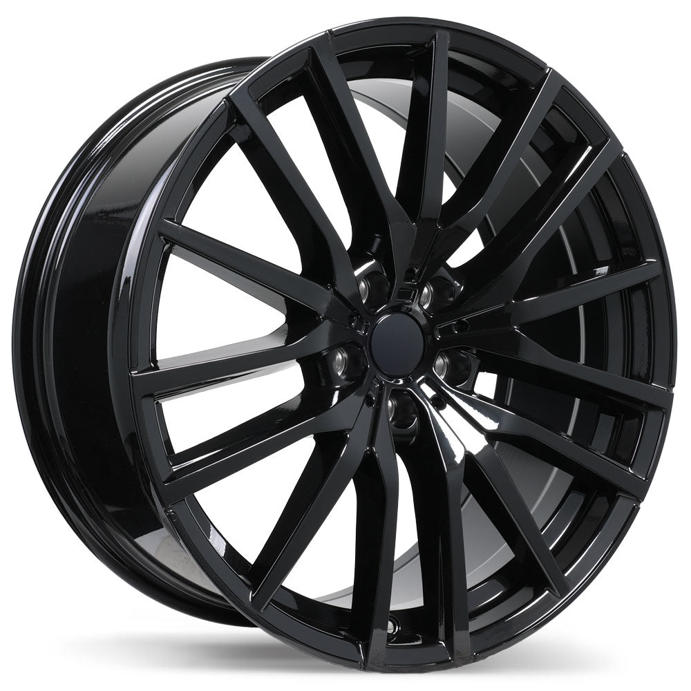 Replika R233 21x9.5 5x112mm +37 66.6 Gloss Black