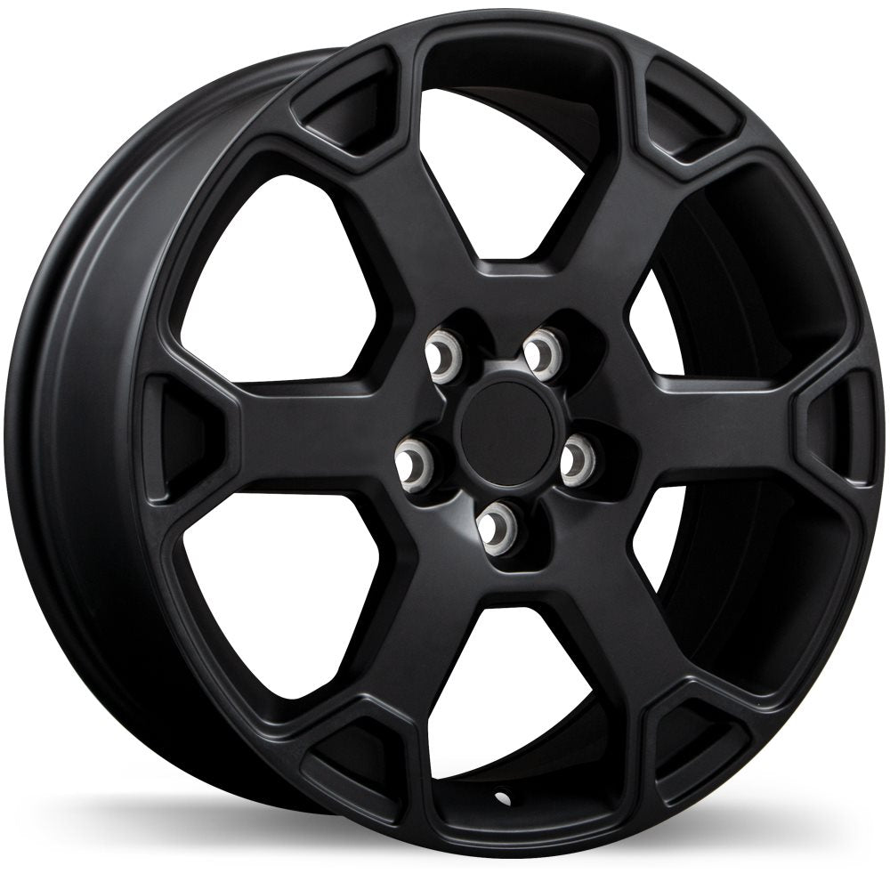 REPLIKA R243 18X7.5 5X114.3MM +40 60.1 SATIN BLACK - TheWheelShop.ca