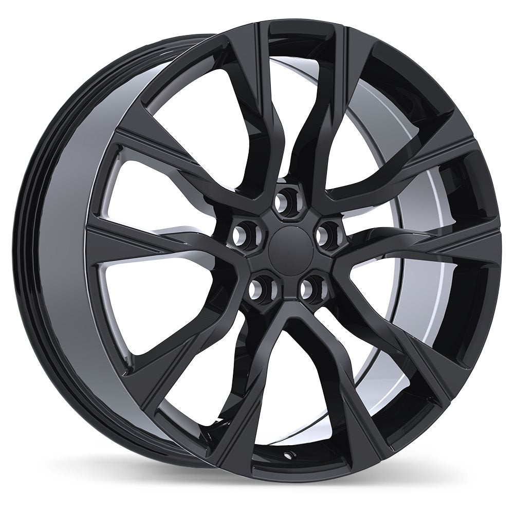 Replika R251 21x9.0 5x108mm +45 63.4 Gloss Black – The Wheel Shop CA INC